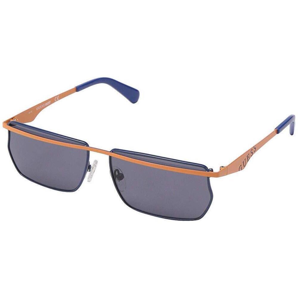 NWT Guess 8208 Gold Rectangle 57mm Sunglasses